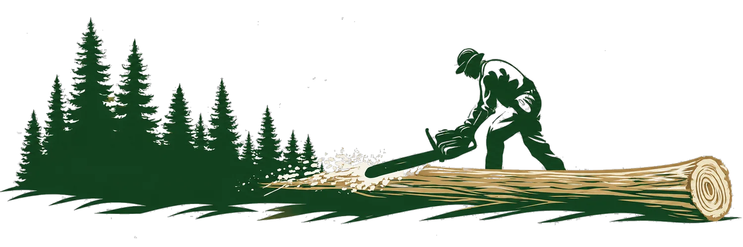 American Tree Experts woodcutting company banner