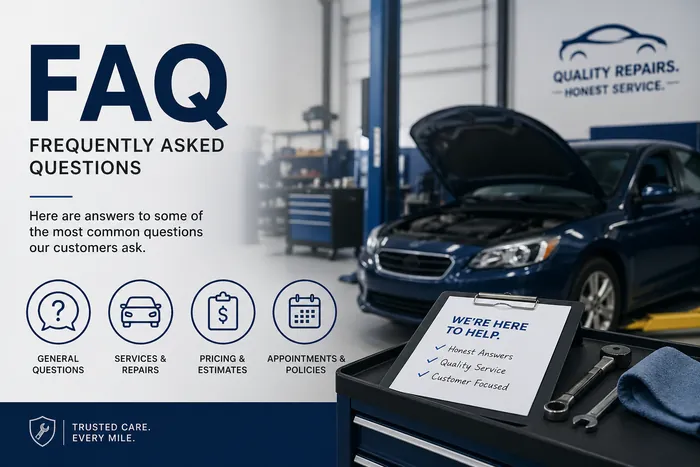 Premier Auto Repair Shop customer service and vehicle maintenance support