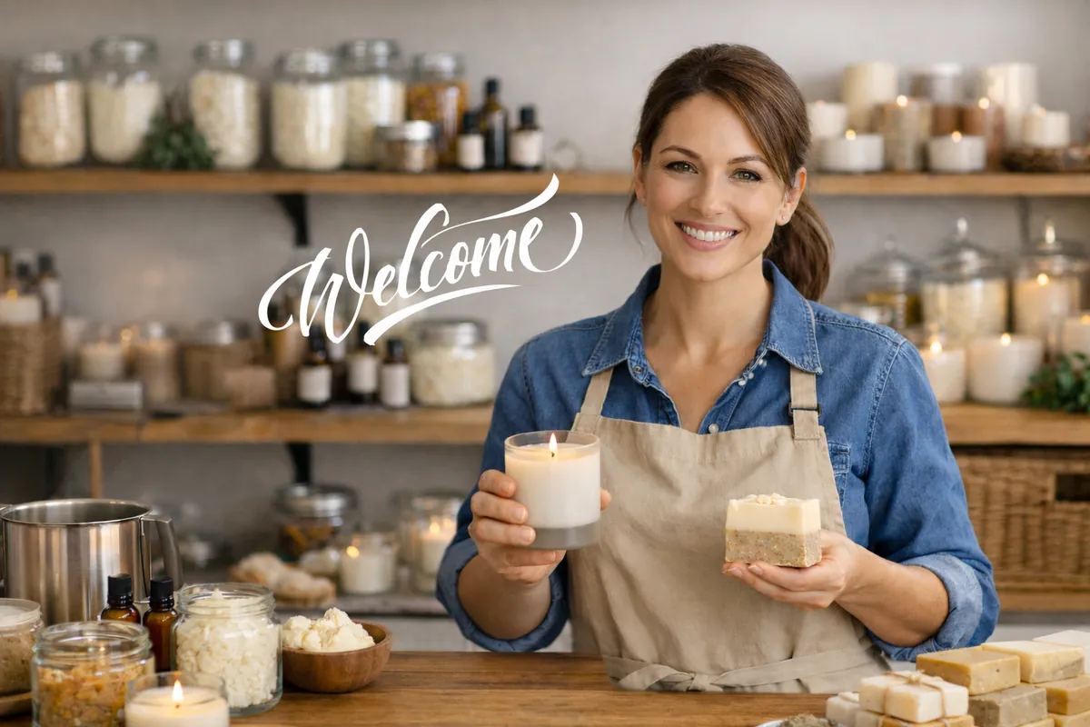 Handmade soap bars prepared in small batches for daily bath and body use.