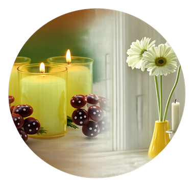 Seasonal candle and soap collection prepared for gift giving and special occasions.
