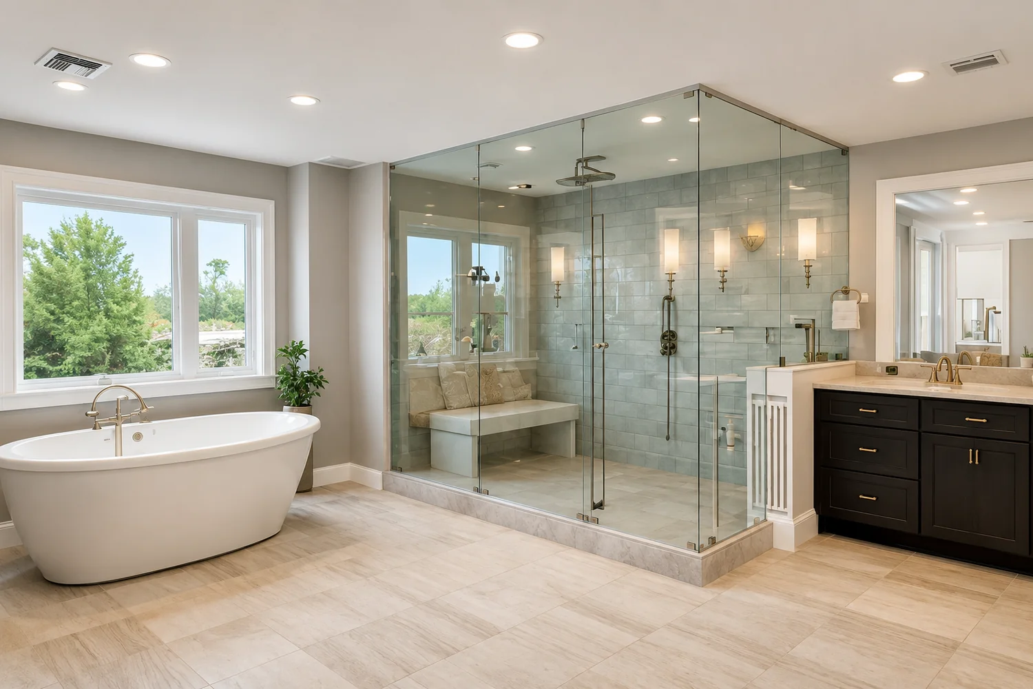 Bathroom remodeling website portfolio presentation