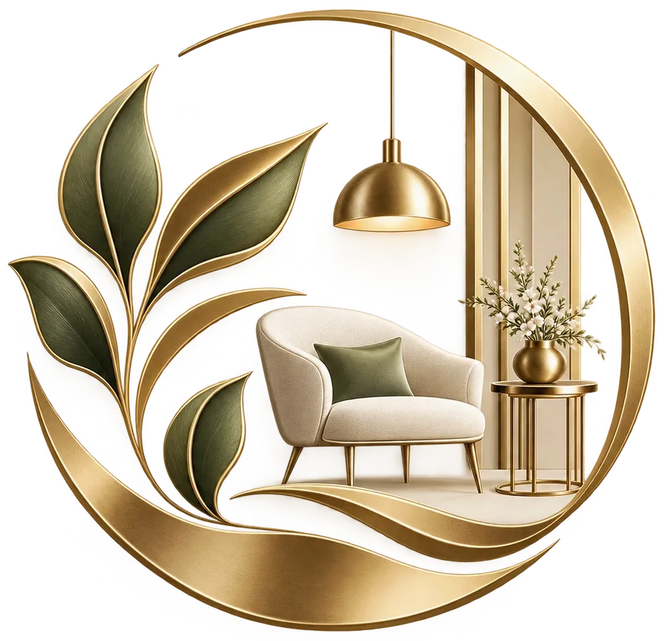 Evergreen & Ivory Interiors logo
