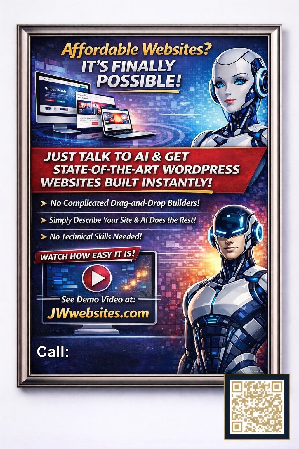 Marketing campaign media material