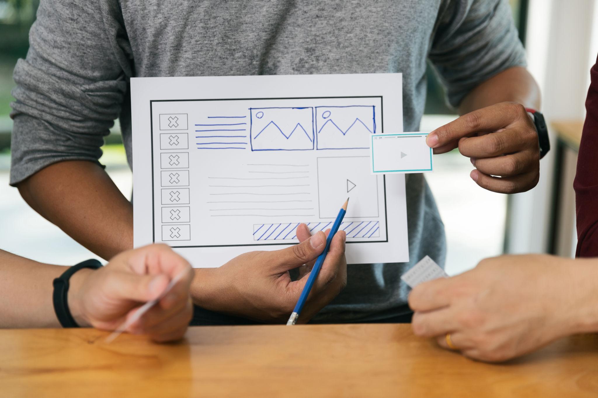 Professional website consultation and planning