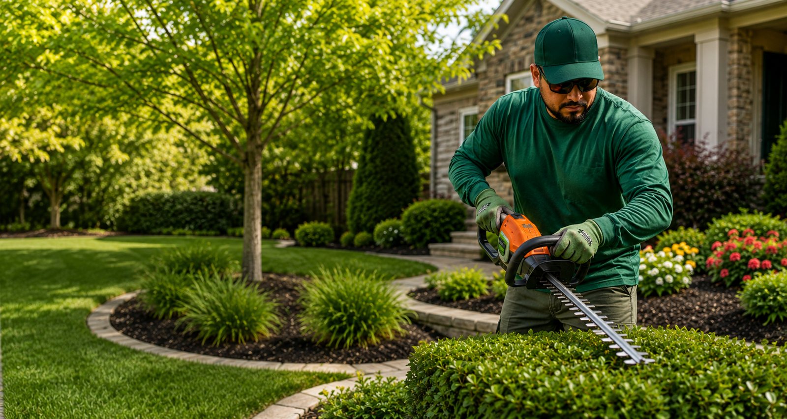 Professional landscaping services for residential and commercial properties